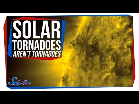 太陽には惑星サイズの「竜巻」がある！？ (There Are Planet-Sized 'Tornadoes' on the Sun?!)