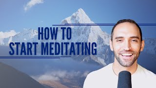 David's First Meditation || How to Start Meditating - Episode #7