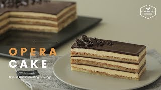 고급스러운~ 오페라 케이크 만들기🎶 : Opera cake Recipe - Cooking tree 쿠킹트리*Cooking ASMR