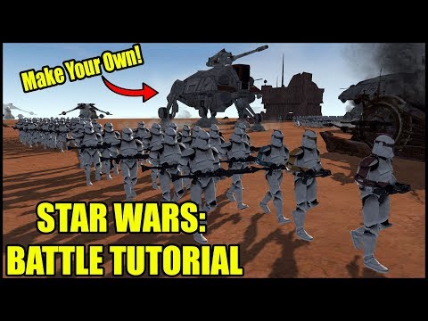 How to Make a Star Wars Battle - Men of War: Star Wars Galaxy at War Mod Editor Tutorial