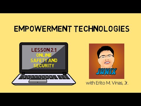 Empowerment Technologies | Lesson 2.1: Online Safety and Security