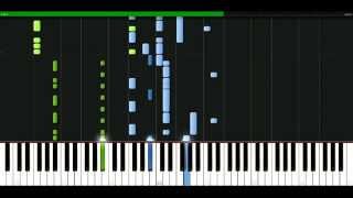 Erasure - Siren Song [Piano Tutorial] Synthesia | passkeypiano