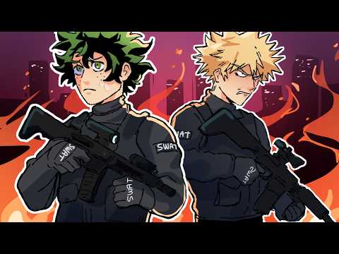 MHA Voice Actors Become S.W.A.T. Team Members