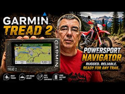 Garmin Tread 2 6” Powersport Navigator Off Road GPS Adventure Motorcycle Dual Sport