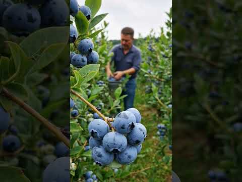 Sweet blueberries #blueberry #fruit #fruits #farm #farmer #farming #nature #food
