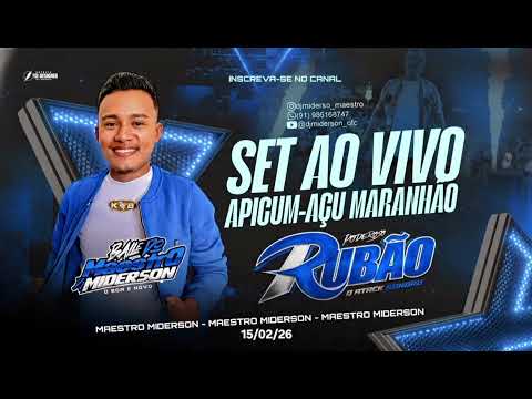 PODEROSO RUBÃO E DJ MIDERSON NO CARNAVAL DE APICUM-AÇU MARANHÃO.  15/02/26 @djmiderson_ofc 