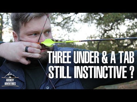 Three Under & A Tab, Still Instinctive? - (Glove or Tab/ Split finger or 3 under)