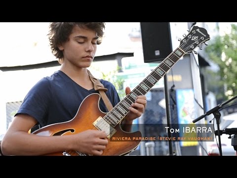 Riviera Paradise-Stevie Ray Vaughan-Tom Ibarra (14yo)-Festival Jazz des Puces de Saint-Ouen 2014