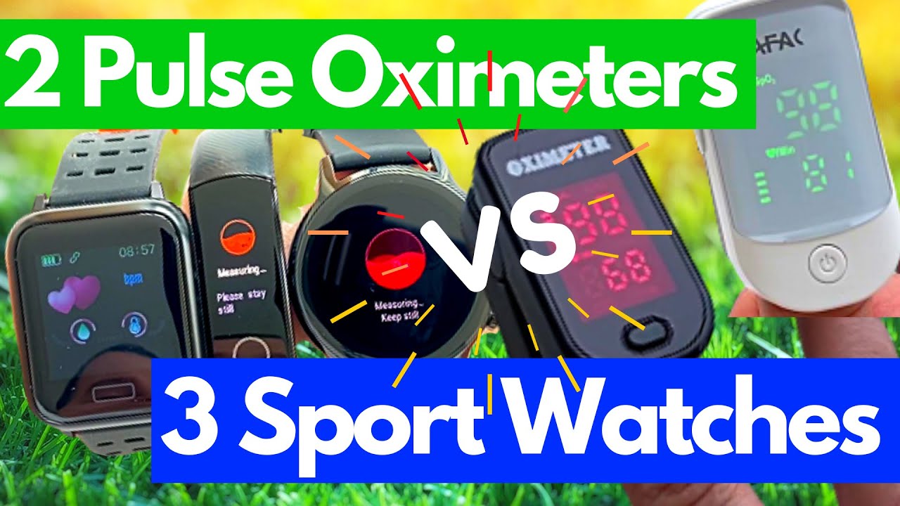 Pulse Oximeter VS SportWatch SpO2 Accuracy  - How To Use | Comparison | How Does Pulse Oximetry Work