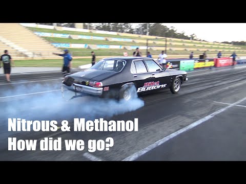 MCFRY at Midnight Mayhem 8.51@159mph Methanol and Nitrous is a no go!!