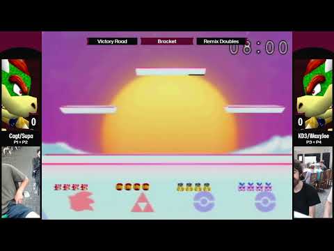 Victory Road - Cagt & s_goon vs. KD3 & Waxy:Joe - SSB64 Doubles Winners Quarters