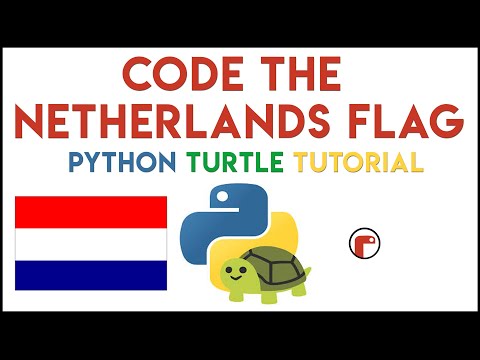 Netherlands Flag By Using Python