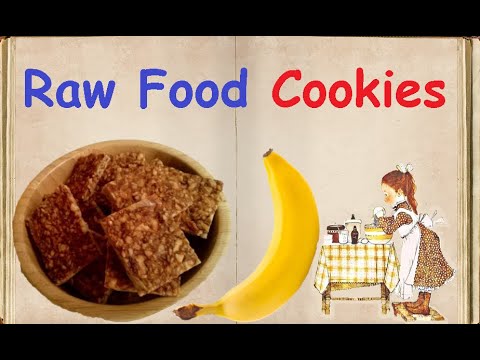 Raw Food Cookies / Book of recipes / Bon Appetit