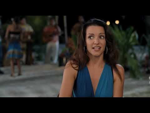 Couples Retreat (2009) — official trailer frame with the four couples arriving at the Bora Bora resort