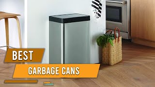 Top 5 Best Garbage Cans for Kitchen/Dogs/Diapers/Bathroom &