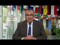 WHO Director General Dr Tedros Adhanom Ghebreyesus At The Global Economic Summit