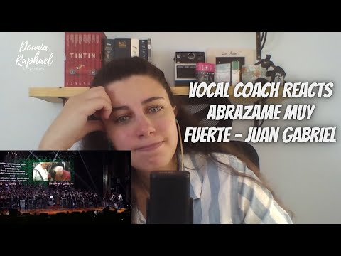 VOCAL COACH REACTS to Juan Gabriel - Abrázame Muy Fuerte (En Vivo Desde Bellas Artes, México/ 2013)