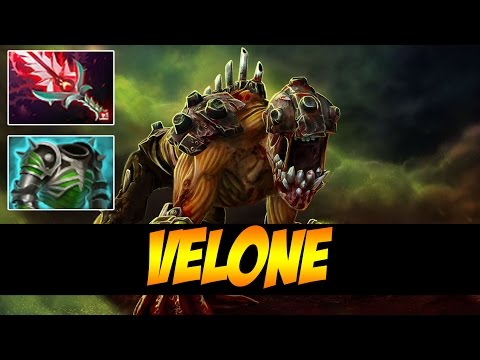 VeLoNe Plays Lifestealer WITH BLOODTHORN AND ASSAULT - Dota 2