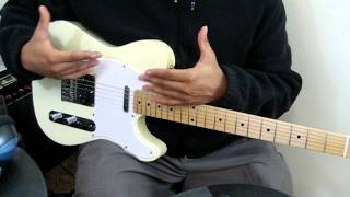 Footsteps in the dark guitar lesson The Isley brothers