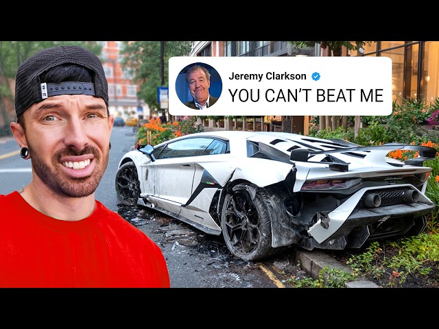Attempting To Beat Jeremy Clarkson In My Wrecked Lamborghini Svj
