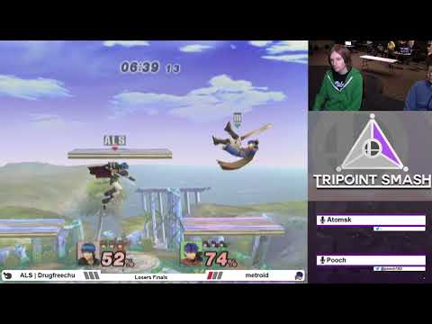 ALS | Drugfreechu (Marth) vs metroid (Ike) - Tripoint Smash 99 Losers Finals