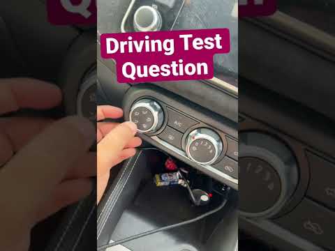 Driving Test Show me Tell me Questions