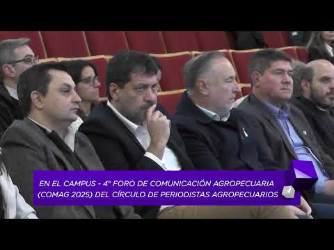 La UNVM fue sede del 4to Foro sobre comunicación rural