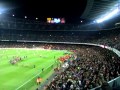 Начало матча Барселона-Эспаньол 06.01.2013, Камп Ноу 