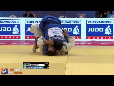 Judo Grand Prix Tashkent 2014 Final -81kg IMAMOV Yakhyo (UZB) vs. MOUSTOPOULOS Roman (GRE)