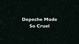 Depeche Mode - So Cruel (U2 Cover)