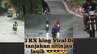 Download lagu 3 RX king yg Lagi viral Di tanjakan ekstrem sitinjau Lauik, kerenn momen nya !! mp3