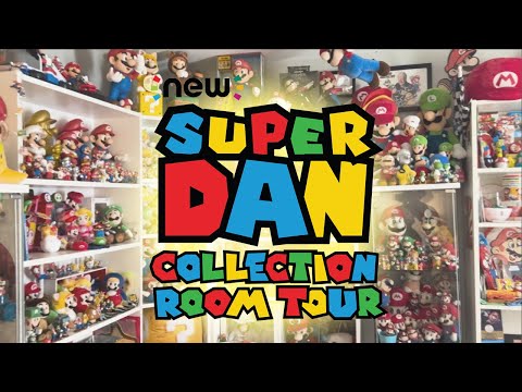 New SUPER MARIO Collection Room Tour!! (2023)