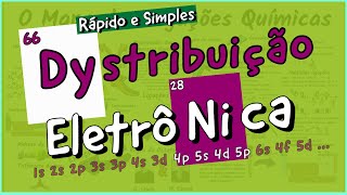 Como Distribuir elétrons em QUALQUER Átomo |Distribuição Eletrônica|
