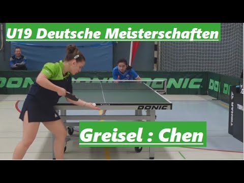 U19 DM 2023 | M.Griesel(2024TTR) gegen R.Chen(1661TTR)