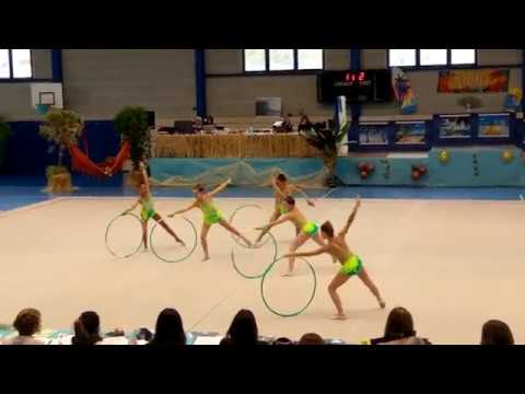 GRS Prades 14 avril 2018. Zone - Ensemble National 10/11 ans (Montpelier GRS)