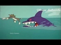 Tom And Jerry And The Shark Crossed Jerry Saves Tom Cat From The Evil Shark
