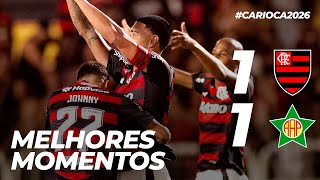FLAMENGO 1 X 1 PORTUGUESA | MELHORES MOMENTOS | CAMPEONATO CARIOCA (11/01/26)