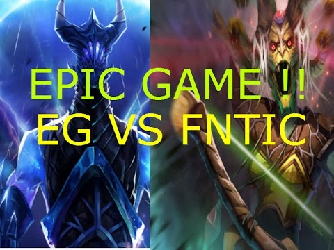EG VS FNATIC EPIC GAME!! STARLADDER