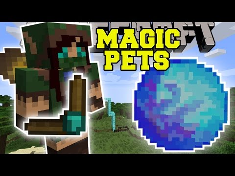 PopularMMOs - Minecraft: MAGIC PETS (SUMMON POWERFUL PETS TO FIGHT FOR YOU!) Mod Showcase