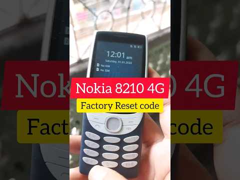 Factory Reset Nokia 8210 4G#nokia#nokiabdsubir #youtubeshorts #viralvideo #nokia8210 #4g #tips