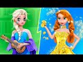 Rich Anna vs Broke Elsa