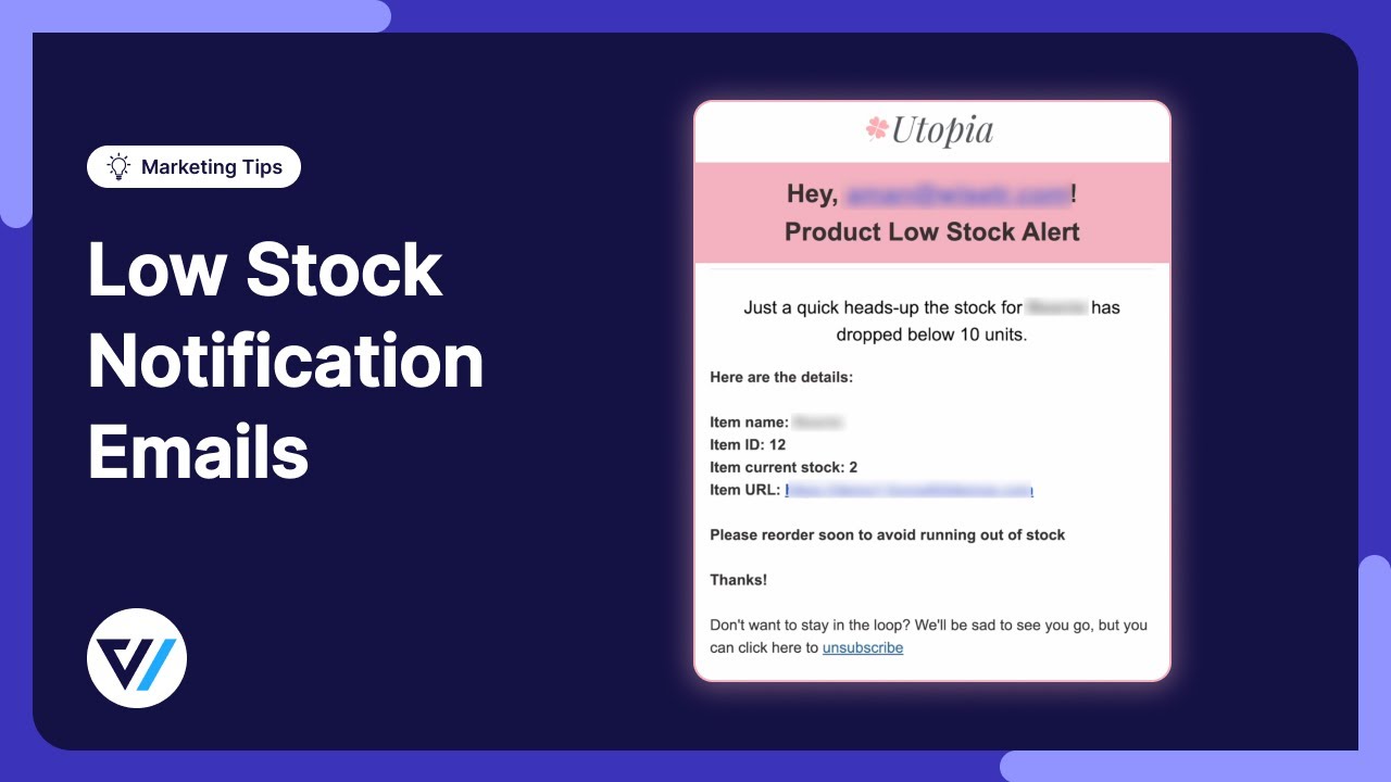 How to Send Custom WooCommerce Low Stock Notification Emails