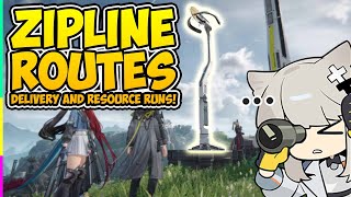 The ULTIMATE Zipline Network for Delivery and Resource Runs! (With Timestamps) | Arknights Endfield