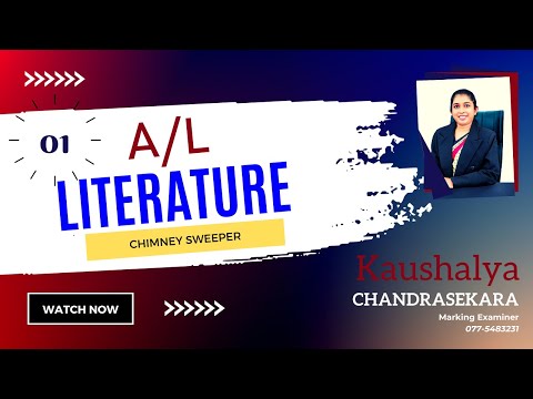 The Chimney Sweeper Advanced Level English Literature