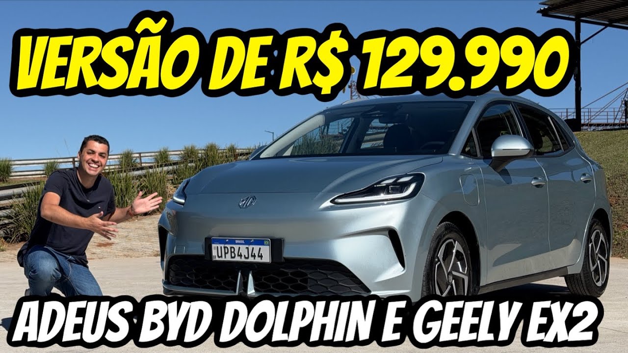 AVALIAÇÃO MG4 URBAN DE R$ 129.990 - ADEUS BYD DOLPHIN E GEELY EX2