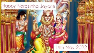 Happy Narasimha Jayanti 2022 | Happy Narasimha Jayanti wishing status video | Narasimha Jayanti