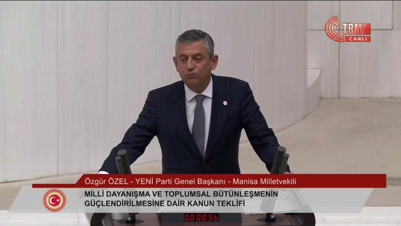 Özgür Özel’den Yeni Kanun Teklifi Açıklaması