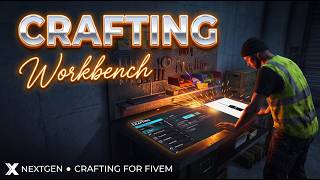 The Crafting System your FiveM server needed | NextGen Crafting [FiveM]