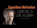 House Of The Dragon Paddy Considine S Motivation