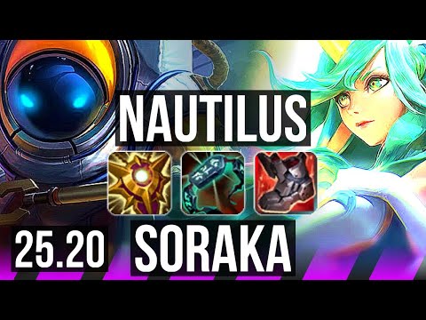 NAUTILUS & Kai'Sa vs SORAKA & Swain (SUP) | 5/2/18, 16k DMG | EUW Master | 25.20